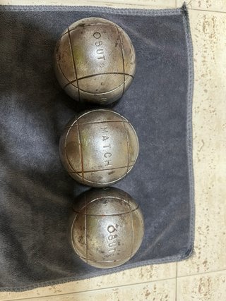 Set di tre palline da bocce OBUT MATCH 74/720