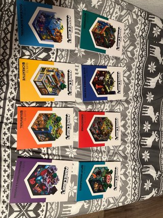 Pack 8 Libros Minecraft Mojang