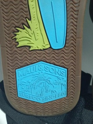 Chanclas Maui and Sons Gris y Azul