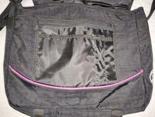 Bandolera LOVE METAL HIM Negra y Rosa