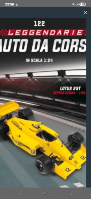 Lotus 99T Ayrton Senna Auto da Corsa