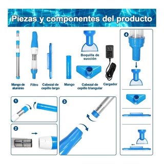 Limpiafondos eléctrico manual PoolyPoly NUEVO
