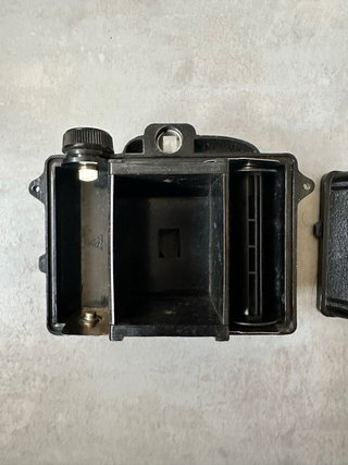 Fotocamera vintage Capta II. In funzione.