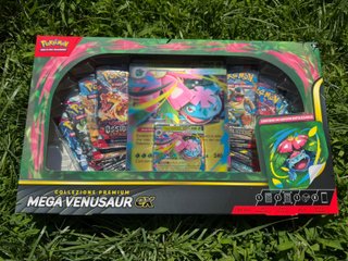 Pokemon collezione Premium Mega Venusaur-Ex ITA