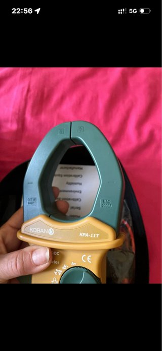 Pinça Amperímetro KOBAN KPA 11T AC/DC Clamp Meter