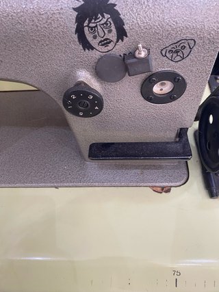 Máquina de coser industrial doble arrastre