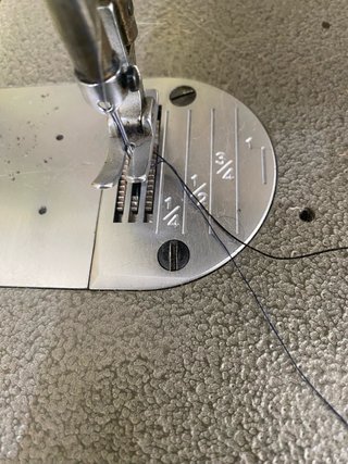Máquina de coser industrial doble arrastre