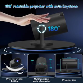 Proyector Portátil Pantalla — NUEVO, sin estrenar