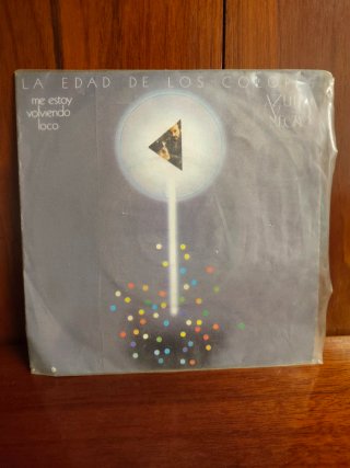 Vinilo. La Edad de los Colores Azul y Negro