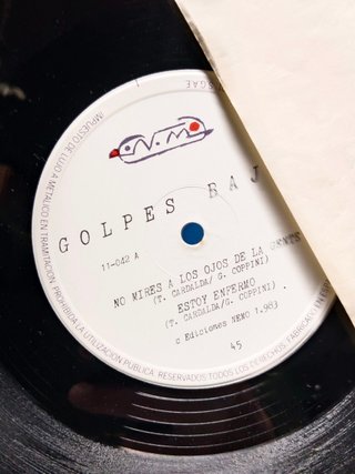 Golpes Bajos – Golpes Bajos Nuevos Medios – 12", MiniAlbum 1983, Spain