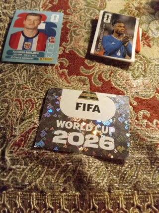 Lote 3 Cromos Mundial FIFA 2026