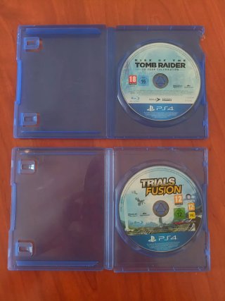 Rise of the Tomb Raider y Trials Fusion PS4