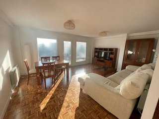 Mesa de centro madera y cristal