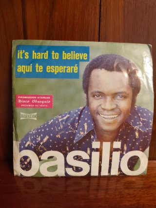 Vinilo. Basilio it's hard to believe.