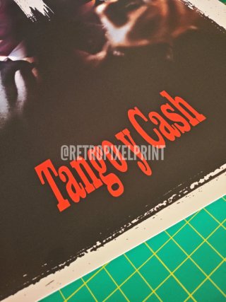 TANGO y CASH lona 50x70cm