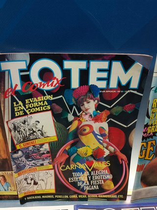 lote de 7 cómics, TOTEM EL COMIX NUEVA ÉPOCA Nº 3,5,6, 8 ,12,13 y 20 - TOUTAIN