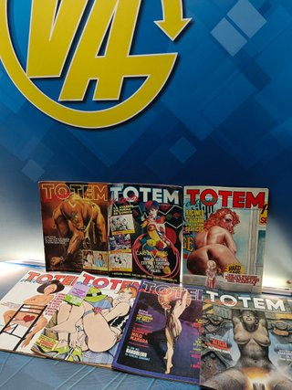 lote de 7 cómics, TOTEM EL COMIX NUEVA ÉPOCA Nº 3,5,6, 8 ,12,13 y 20 - TOUTAIN