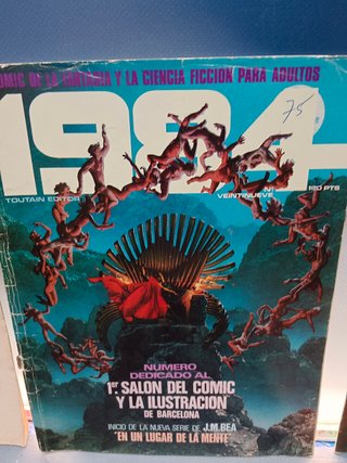 Lote 9 números 1984, nº 23,29,47,49, 58,63,64 y 2 números de la segunda etapa
