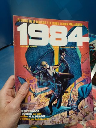 Lote 9 números 1984, nº 23,29,47,49, 58,63,64 y 2 números de la segunda etapa