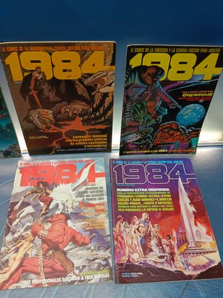 Lote 9 números 1984, nº 23,29,47,49, 58,63,64 y 2 números de la segunda etapa