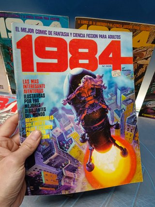 Lote 9 números 1984, nº 23,29,47,49, 58,63,64 y 2 números de la segunda etapa