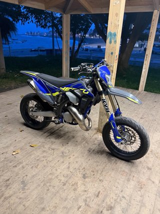 Sherco 125 2T 2025 Azul/Amarillo
