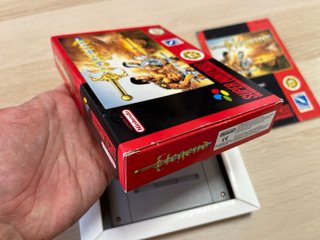 Legen Super Nintendo Caja Manual Cartucho