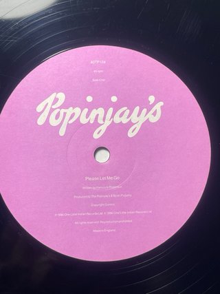 The Popinjays-Please Let Me Go (Maxi 45RPM)UK 1990