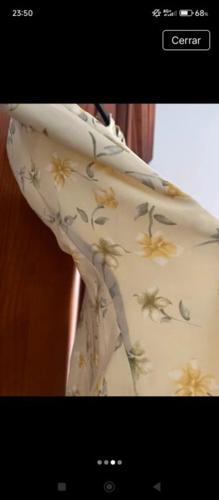 Vestido juvenil estampado floral