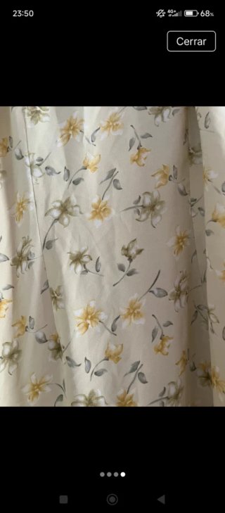 Vestido juvenil estampado floral