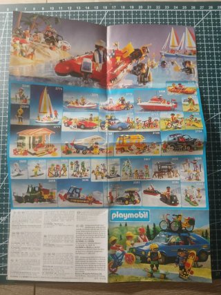 Poster Playmobil Medievale 1993 + Mini Catalogo