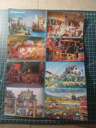 Poster Playmobil Medievale 1993 + Mini Catalogo