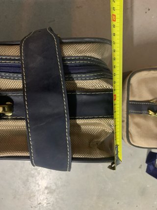 Maletas de viaje Cortefiel beige y azul