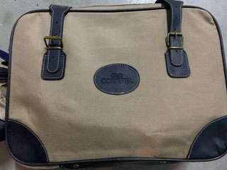 Maletas de viaje Cortefiel beige y azul