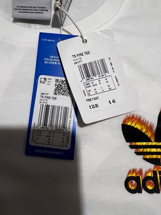 Camiseta Adidas Blanca