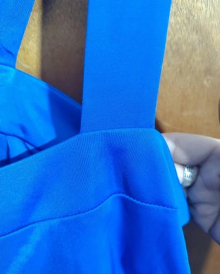 Blusa Covicci Talla S/M Azul Eléctrico