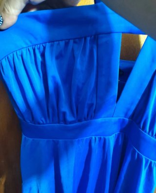 Blusa Covicci Talla S/M Azul Eléctrico