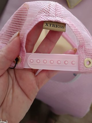 Gorra Xtress Rosa y Blanca