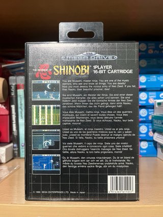 Sega Mega Drive The Revenge of Shinobi