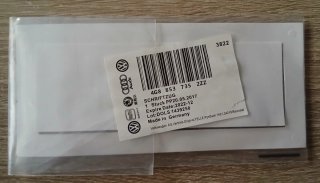 EMBLEMA LOGO INSIGNIA LETRAS PORTON AUDI A5