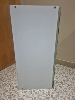 Armario vitrina cristal, con estante interior