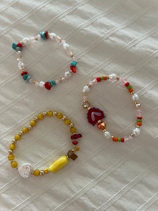 Lote 4 Pulseras Verano Nuevas