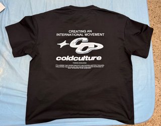 Camiseta Negra Coldculture