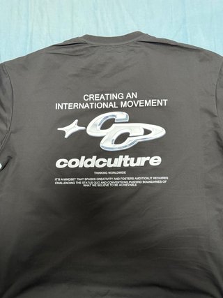 Camiseta Negra Coldculture