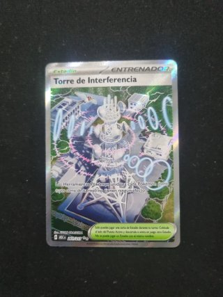 Carta Pokémon Torre de Interferencia
