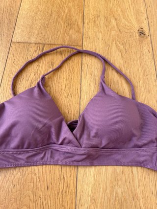 Bikini malva talle alto mujer