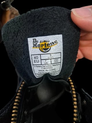 Stivali Dr. Martens Neri Taglia 38