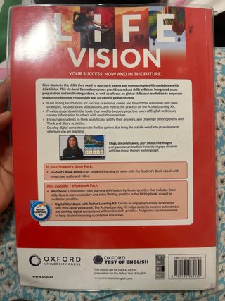 Un libro de secundaria