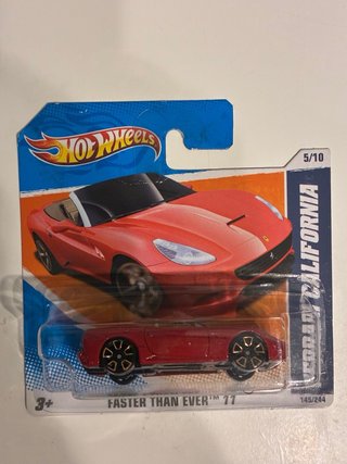 Pack 4 Hot Wheels Ferrari
