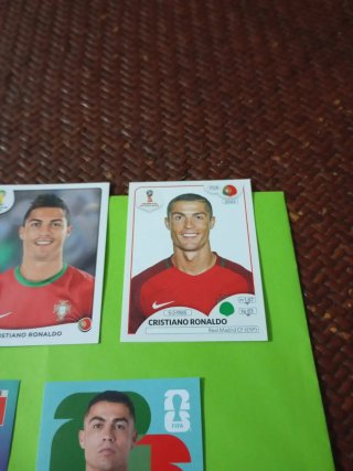 Lote Cromos Cristiano Ronaldo Mundiales